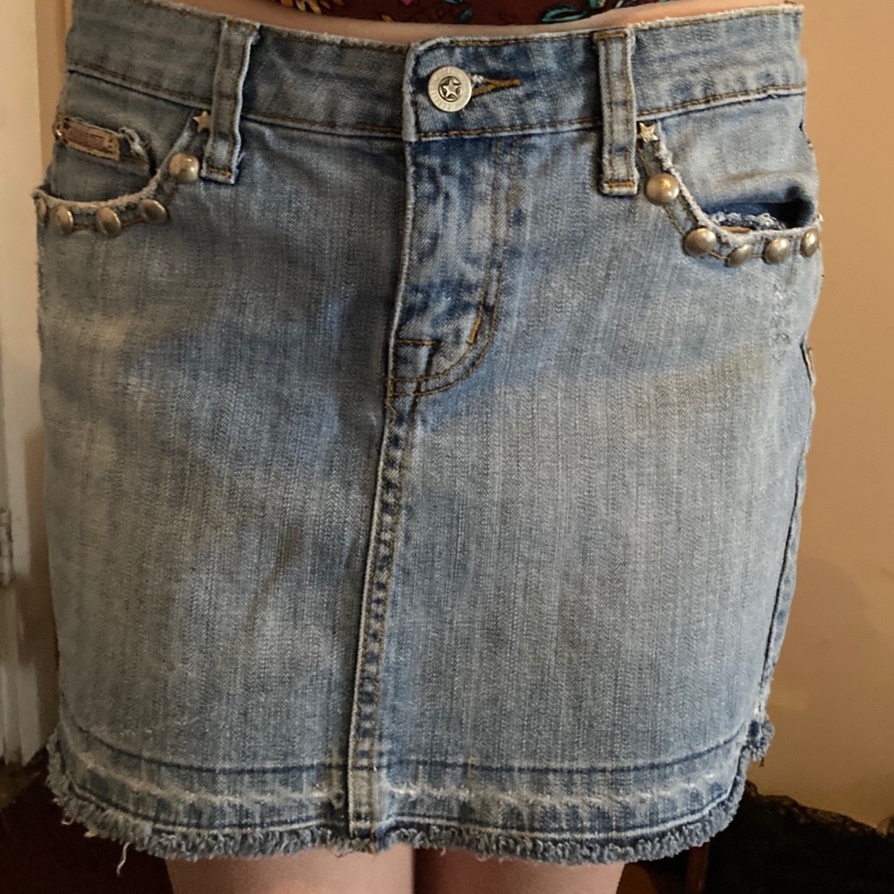 Blue jean skirt - Picture 2 of 4